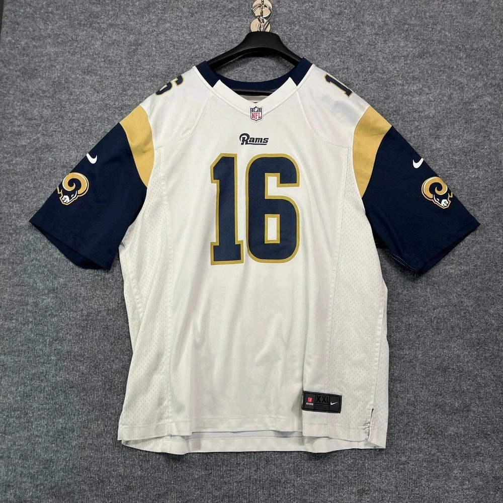 Jared Goff #16 Los Angeles Rams Nike On Field NFL Jersey Men's Sports Size - 2XL